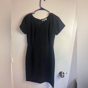 Of Mercer NWT Black Henry Midi Dress 🖤 Size 2 🖤